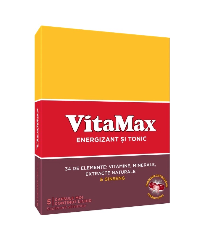Vitamax, 5 Capsule Moi, Perrigo
