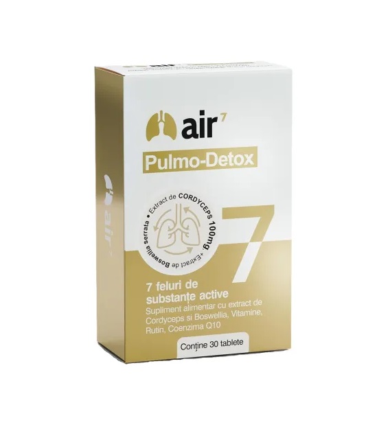 Air 7 Pulmo Detox, 30 Capsule, Green Splid