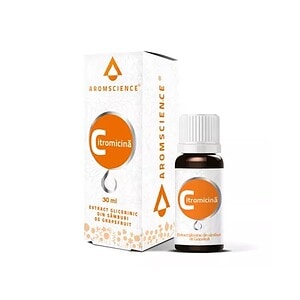 Flacon de citromicină Aromscience, extract de grapefruit, 10ml.