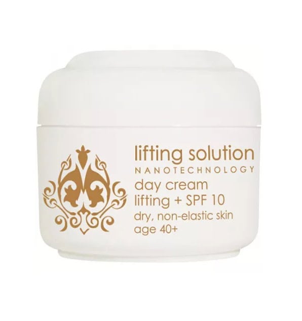 Lifting Solution Crema de Zi SPF 10 Crema de zi lifting cu SPF 10 pentru piele uscată, anti-îmbătrânire, pentru vârsta 40+.
