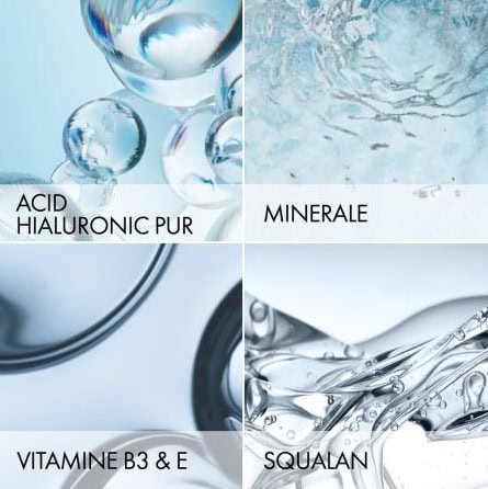 Crema hidratantă minerală 72H Vichy pentru piele uscată și sensibilă.