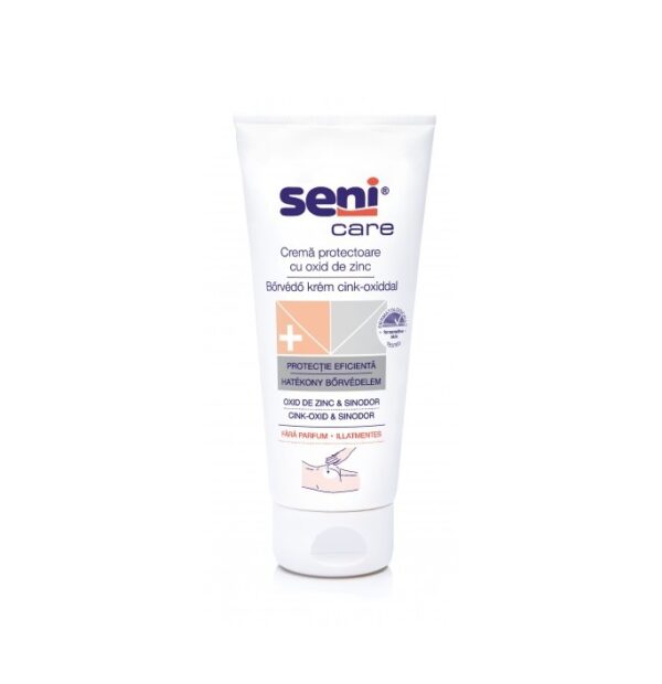 Crema protectoare cu oxid de zinc pentru piele sensibila.