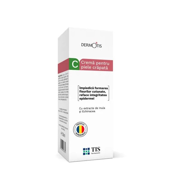 Crema pentru piele crăpată Crema DermoTIS Aloe Vera pentru piele crăpată, 100 ml, Tis Farmaceutic.