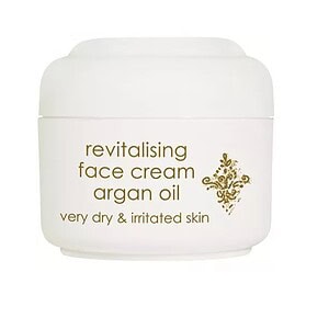 Cremă de față hidratantă cu ulei de argan pentru piele uscată și iritată.