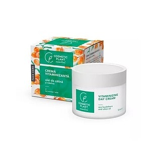 Crema de zi Vitaminizantă cu ulei de cătină și măsline, Cosmetic Plant.