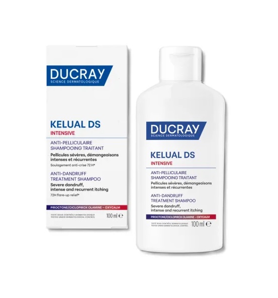 DUCRAY Kelual DS Intensive Sampon Tratament Anti-Matreata Severa si Anti-Mancarimi , 100 ml