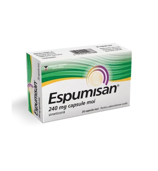 Espumisan L, 40 mg/ml picături orale Picături Espumisan L pentru reducerea gazelor și disconfortului abdominal.