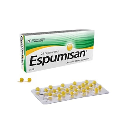 Espumisan 240 mg, 20 capsule moi Capsule Espumisan pentru gaz și balonare, 240 mg, 20 capsule moi.