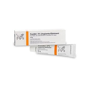 Fucidin 2% cremă pentru tratamentul infecțiilor cutanate.