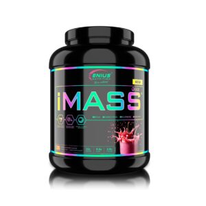 Gainer Fara Zahar cu Aroma de Cirese iMass, 2500 g, Genius Nutrition