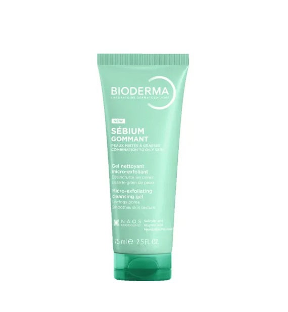 Gel spumant pentru curățare ten gras și mixt, Bioderma Sebium, 400 ml.