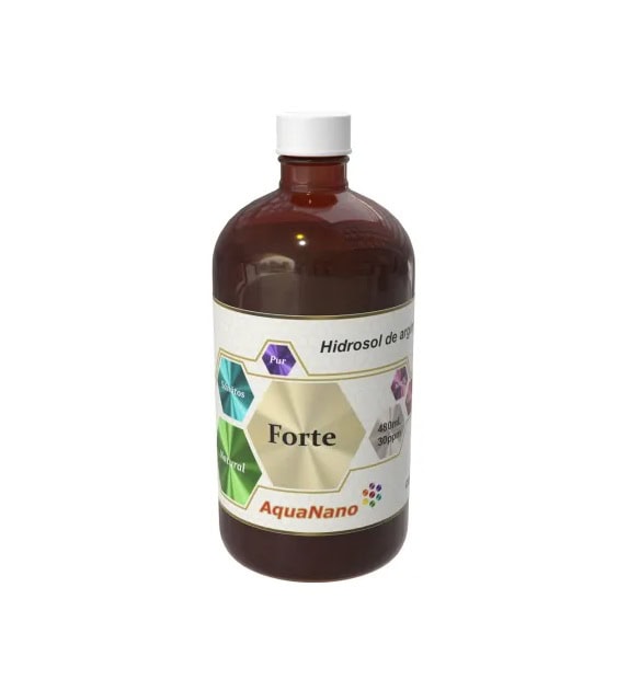 Hidrosol de argint coloidal Forte, 50ml Hidrosol de argint coloidal Forte, 50ml, pentru susținerea sănătății și imunizării.