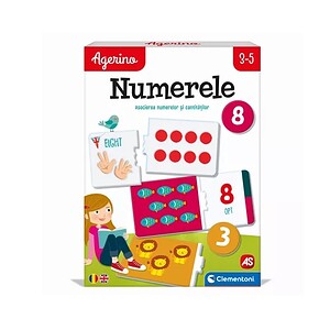 Joc educativ pentru învățarea numerelor și culorilor, ideal pentru copii cu vârsta 3-5 ani, de la Cl.