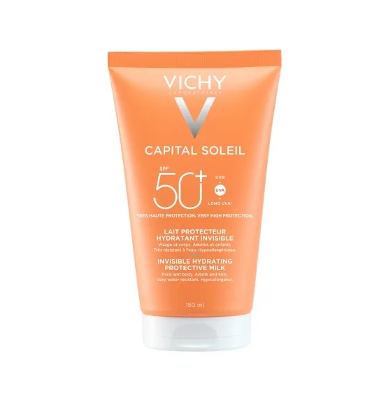 Lotiune Hidratanta cu Protectie Solara SPF 50+ Capital Soleil, 150 ml, Vichy