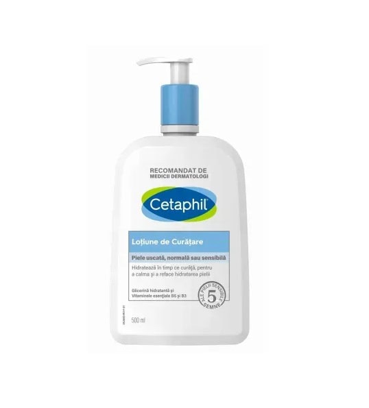 Gel de Curățare pentru Ten Normal-Gras Gel de curățare pentru ten normal și gras, Cetaphil, 236 ml.