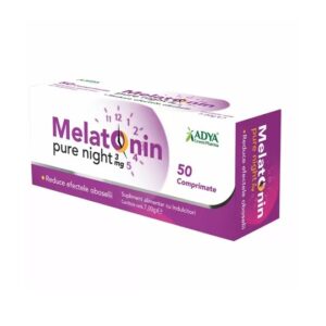 melatonin-pure-night-3-mg-50-comprimate-adya-green-pharma-O42739-farmacia-morpheus Melatonin Pure Night, 3 mg, 50 Comprimate, Adya Green Pharma