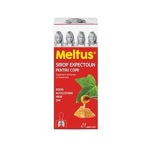 Sirop expectorant pentru copii Meltus Expectolin, 100 ml, Labormed.