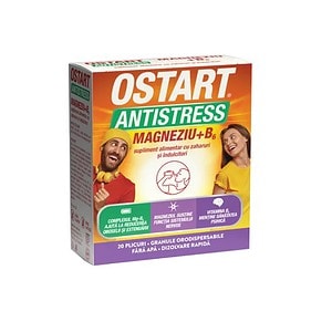 Antistress cu magneziu și B6 pentru relaxare.