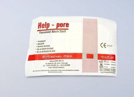 Pansament adeziv steril Help Pansament adeziv steril Help pentru protecție și vindecare rănilor.