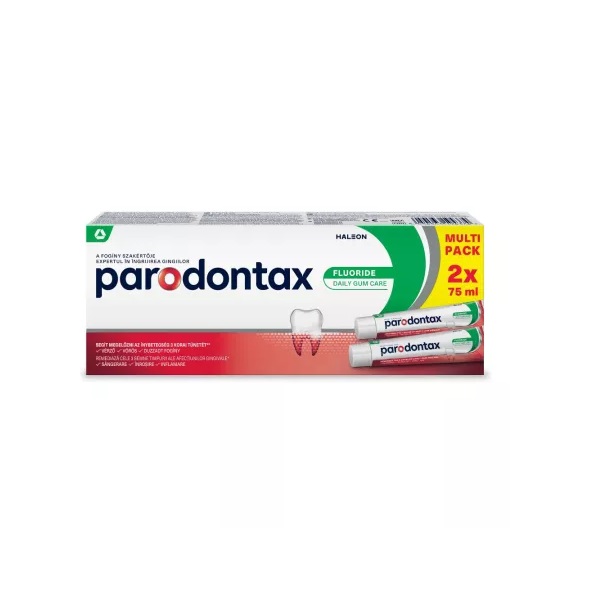 parodontax-pachet-pasta-de-dinti-fluoride-75-ml-75-ml-haleon-O43452-farmacia-morpheus Parodontax Pachet Pasta de Dinti Fluoride, 75 ml + 75 ml, Haleon