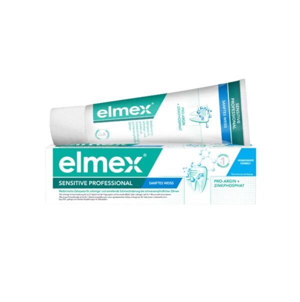 Pasta de Dinti Elmex Sensitive Professional 75ml Elmex Pasta de Dinti Sensitive Professional, 75 ml, pentru dinți sensibili.