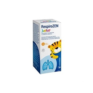 RespiroZEN Junior Sirop, sirop pentru copii, susține sănătatea respiratorie, cu extracte naturale și.