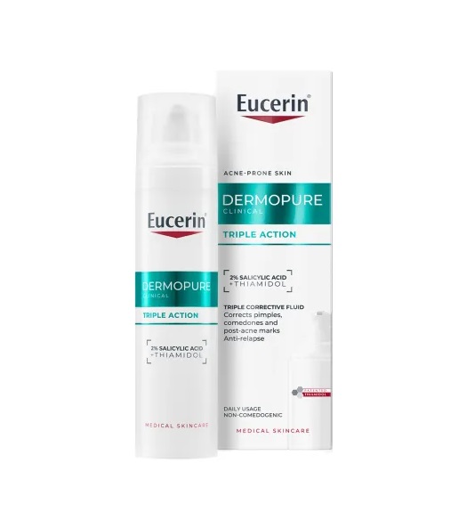 Ser cu Tripla Actiune Dermo Pure, 40 ml, Eucerin