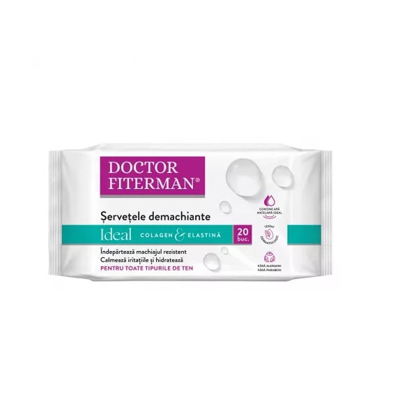 Servetele umede pentru curățare și igienizare, pachet cu 56 bucăți de la Fiterman Pharma.