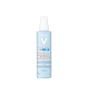Spray Hidratant pentru Fata si Corp cu Protectie Solara SPF 50 Capital Soleil UV Aqua, 200 ml, Vichy