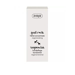 Crema regenerantă pentru mâini Ziaja, cu lapte de capră, 80 ml, ideală pentru hidratare și refacere.