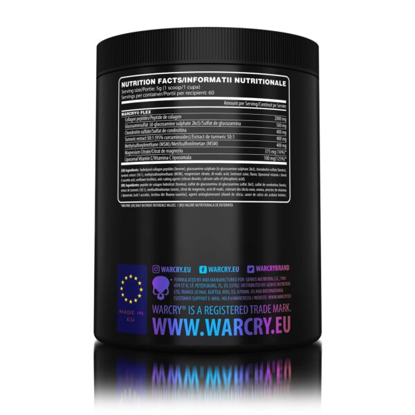 Warcry Flex, cu Aroma de Struguri si Prune, 300g/60serv, Genius Nutrition