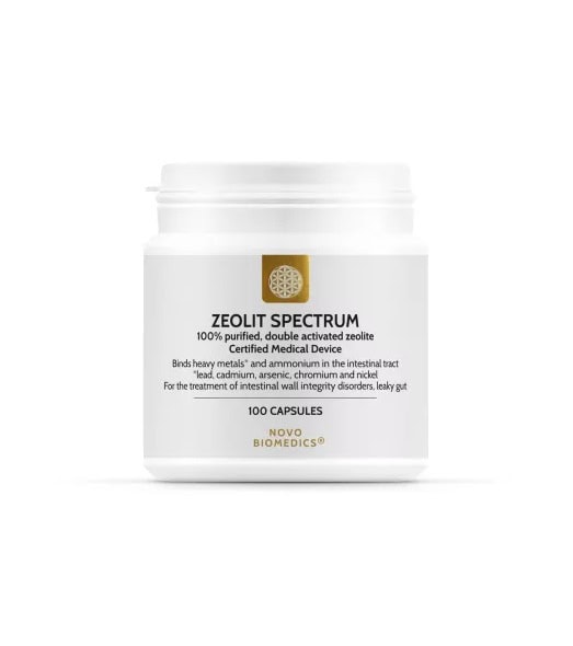 Zeolit Spectrum, 100 capsule, Novo Biomedics Zeolit Spectrum, 100 capsule, Novo Biomedics.