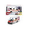 Ambulanță metalică Mercedes-Benz Sprinter, Majorette Ambulanță metalică Mercedes-Benz Sprinter, model de colecție Majorette pentru pasionați.