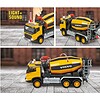 Betoniere Volvo cu sunet și lumini, jucărie pentru copii, model Majorette, scara 1:45, perfectă pent.