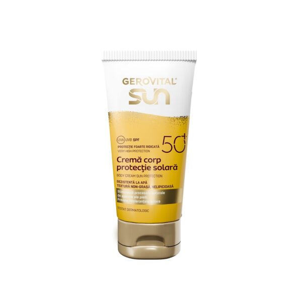 Crema de Corp cu Protectie Solara SPF 50+ Sun, 50 ml, Gerovital