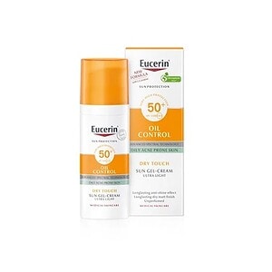 Eucerin Crema de Zi SPF 15 pentru piele uscată, hidratare și protecție solară.