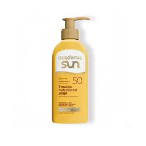 Emulsie Hidratanta pentru Plaja cu SPF 50 Sun, 200 ml, Gerovital