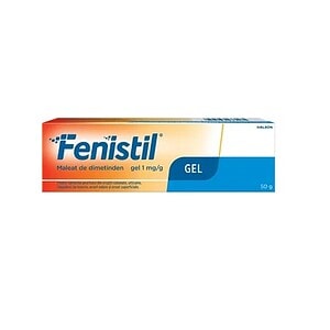 Gel Fenistil pentru mâncărime și iritații.