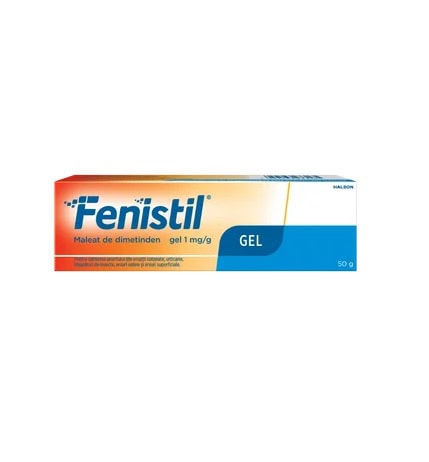 Fenistil Gel 0.1% 50g Gel Fenistil pentru mâncărime și iritații.