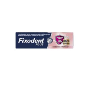 Fixodent Crema Adeziva pentru Proteza Dentara Plus Food Barrier Fara Aroma, 40 g, Procter & Gamble