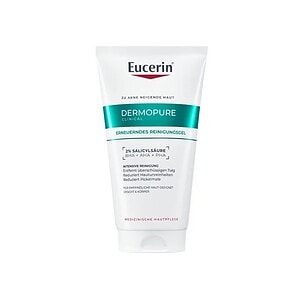 Eucerin Fluid Hidratant pentru fata DermoPure, 40ml, pentru ten acneic și sensibil.