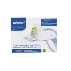 Inhalator Salin Uscat Tip N pentru tratament respirator, ușor de utilizat.