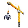 Jucarie cu telecomanda, macara RC Titan, perfectă pentru copii de 3 ani, de la Dickie Toys.