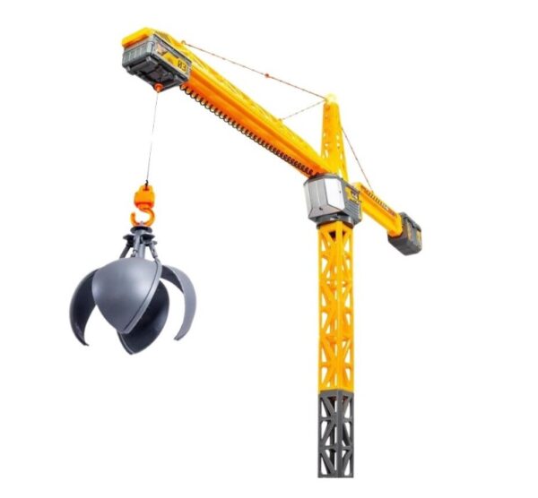 Jucarie cu telecomanda, macara RC Titan, perfectă pentru copii de 3 ani, de la Dickie Toys.