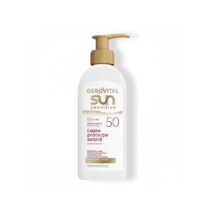 Lapte de Corp cu Protectie Solara SPF 50 Sun Sensitive, 200 ml, Gerovital