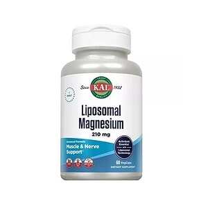 Liposomal Magneziu 210 mg Magneziu Liposomal pentru suport muscular și nervos.