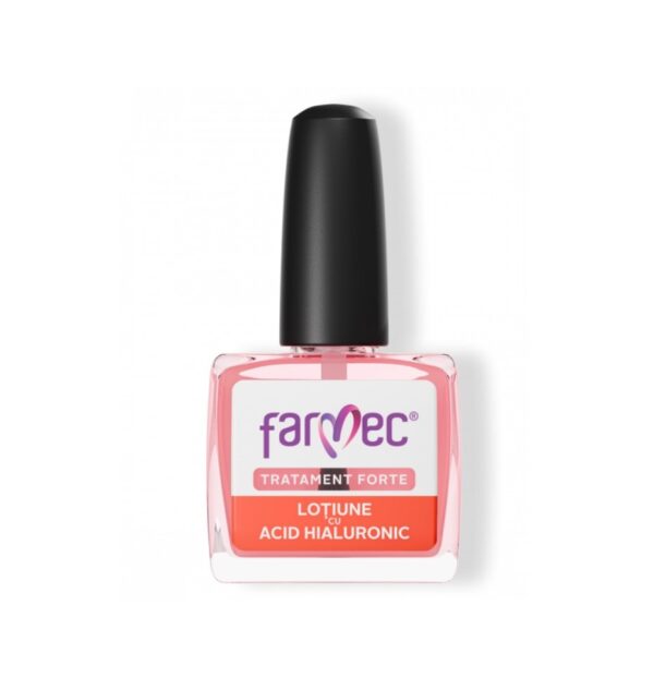 Loțiune cu Acid Hialuronic, Extract de Rodie și Complex Mineral MgCuZn, Tratament Forte, 11 ml, Farmec