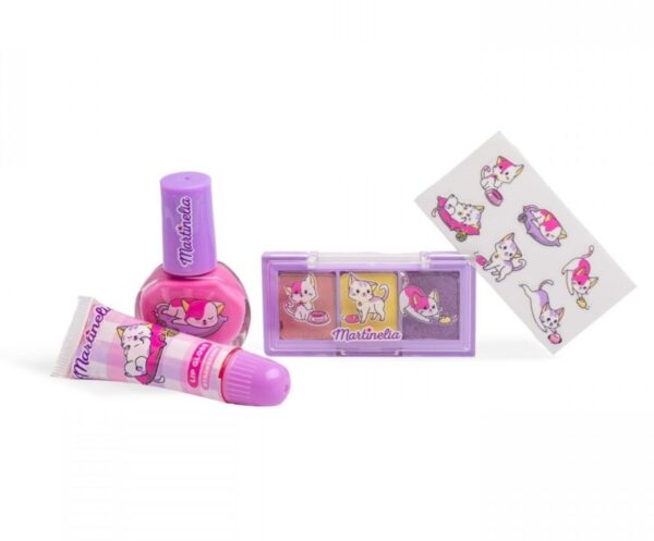 Set machiaj cu unicorn, Lulu și Duki, Martinelia, pentru copii, culori pastelate. Set machiaj cu unicorn, Lulu și Duki, Martinelia, pentru copii, culori pastelate.