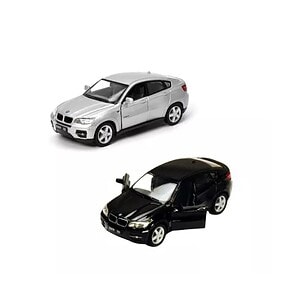 Mașinuță BMW X6 metalică, model detaliat, pentru colecție și joacă, scara 1:38, recomandată pentru c.