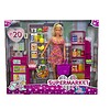 Jucărie papusa Steffi Love cu accesorii pentru supermarket, ideală pentru joacă și colecție.